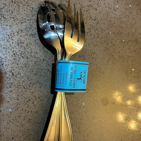 Utica Fleetline hostess Serving set 3 pieces, stainless steel - Picture 2 of 5